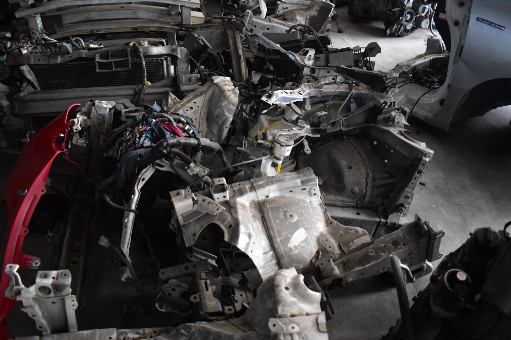 Disassembled JDM Engine and Chassis Spares